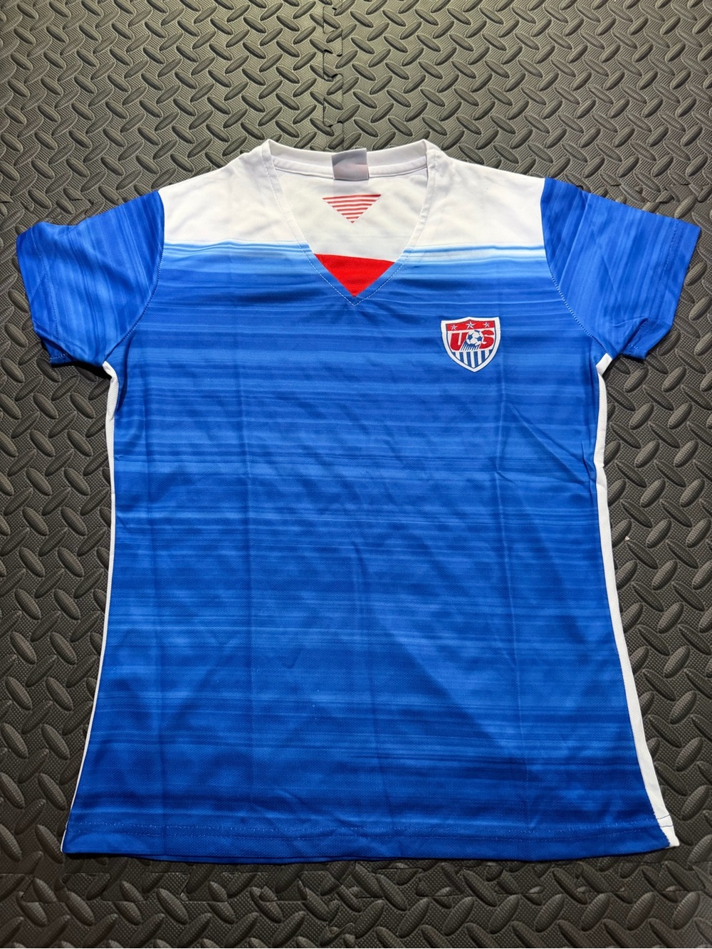 USA Women Soccer Jersey  Blue